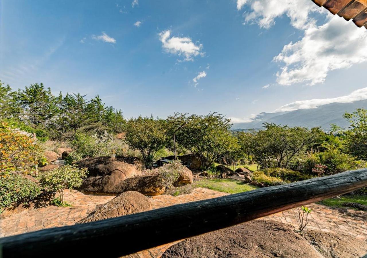El Hayuelo Ecolodge Villa de Leyva Buitenkant foto