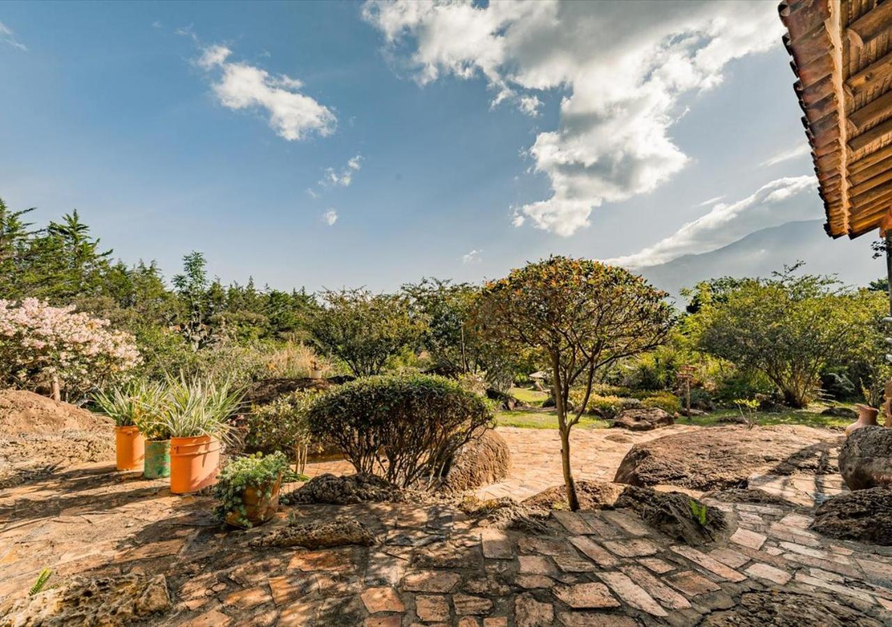 El Hayuelo Ecolodge Villa de Leyva Buitenkant foto